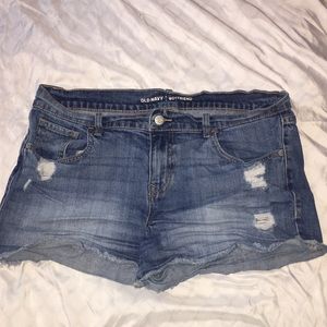 Old Navy Boyfriend Jean Shorts